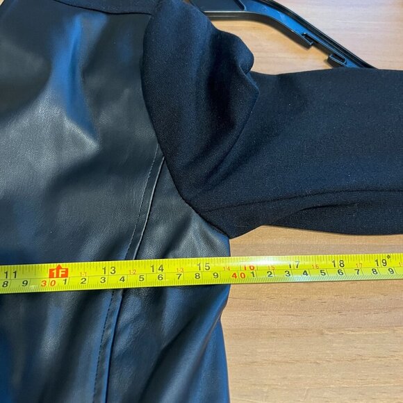 Michael Michael Kors Women's Button Ponte Jacket PETITE XS Black - Picture 10 of 10